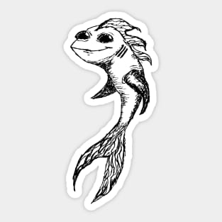 Happy Fish Sticker